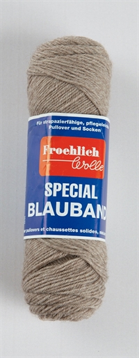 0023 Beige, Blauband fra Froehlich Wolle